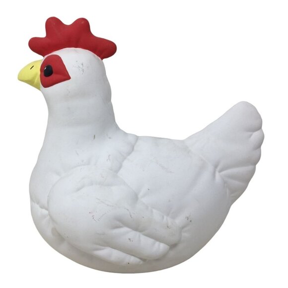 Vintage Handmade Decorative Ceramic Rooster/Chicken- Kimple Mold Corp. 1985 - Picture 3 of 8